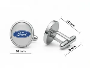 Ford Boutons de Manchette Homme Racing Solide Style R